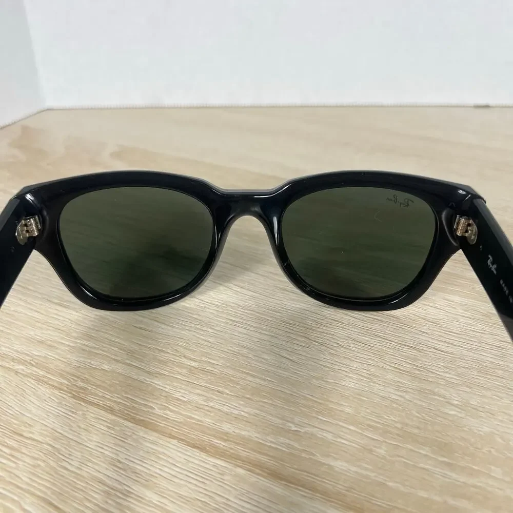 Ray-Ban RB4178 601/71 Sunglasses Black READ DESC Made in Italy 52-21-140